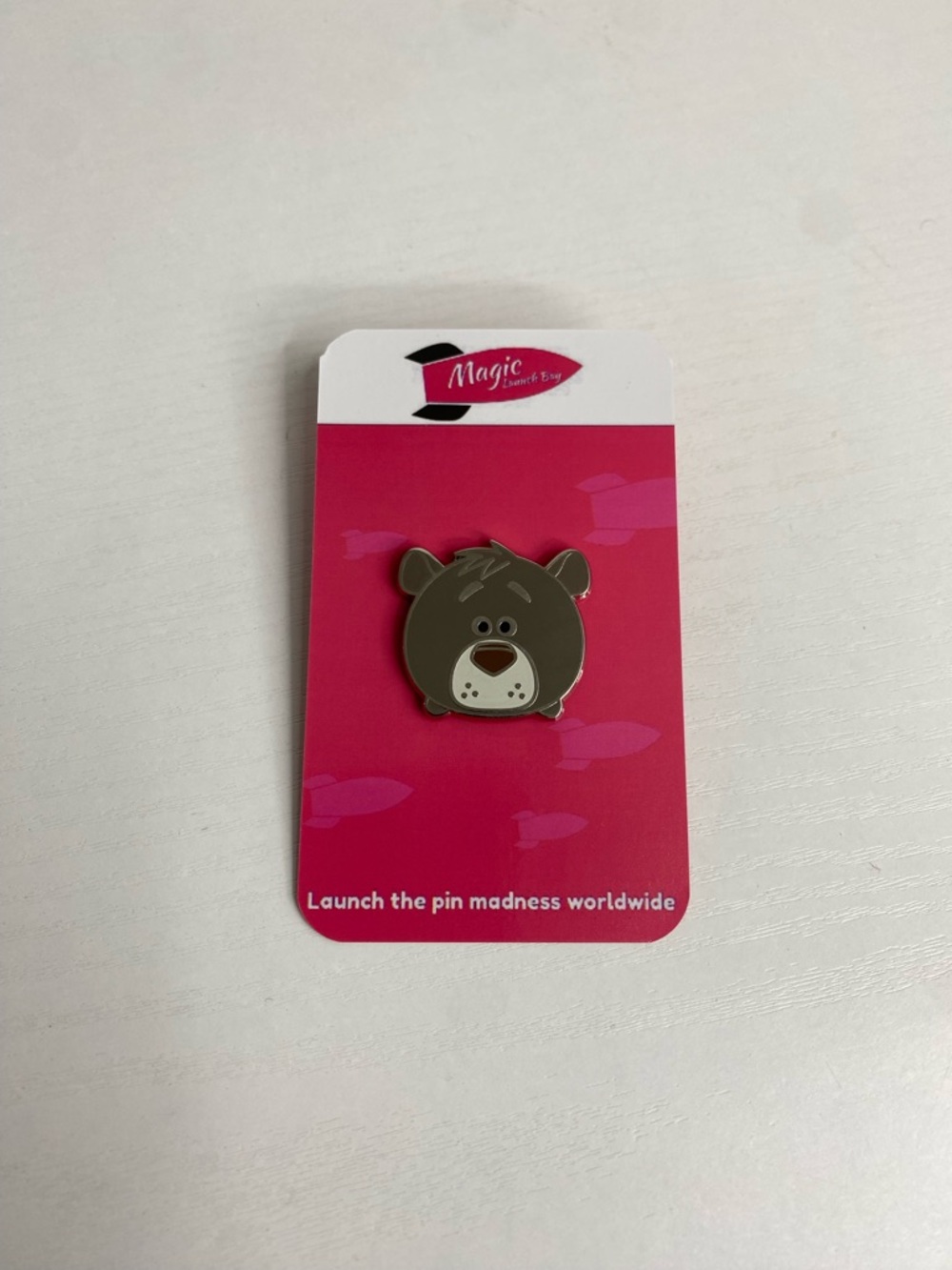 Baloo the Bear Tsum Tsum Pin - The Jungle Book Walt Disney World Trading Pin